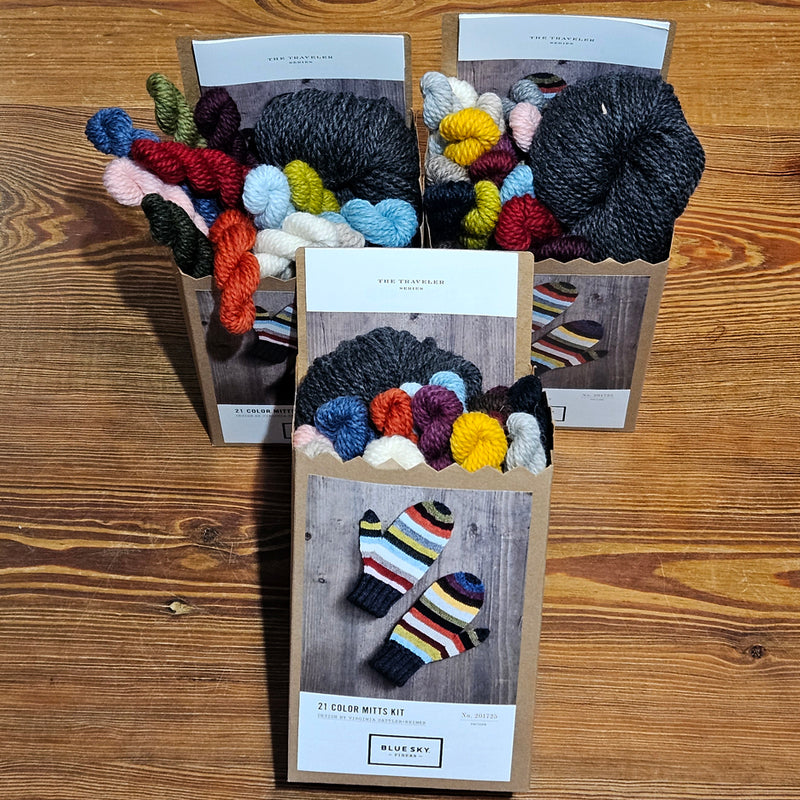 21 COLOR MITTENS