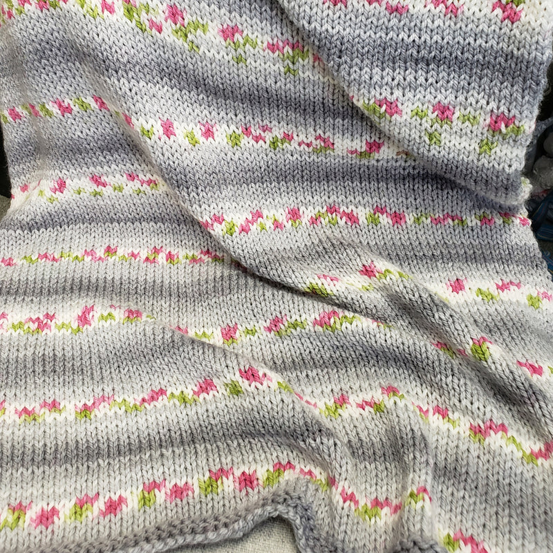 Baby Blossom Chunky Blanket
