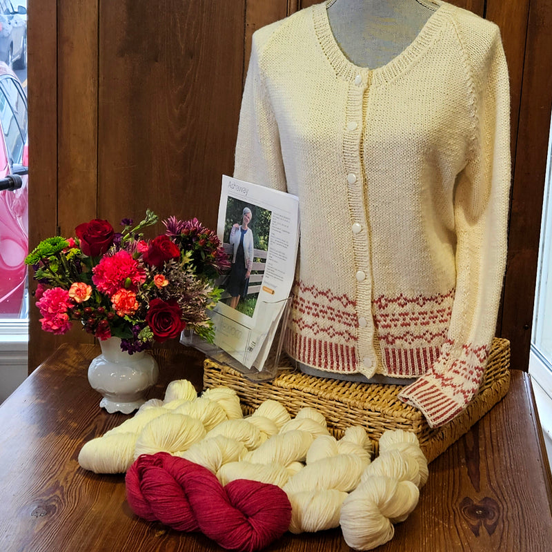 Ashaway Cardigan Sweater Knit Kit