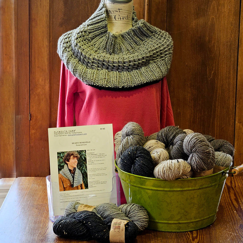 Hearty Homestead Cowl Knit Kit