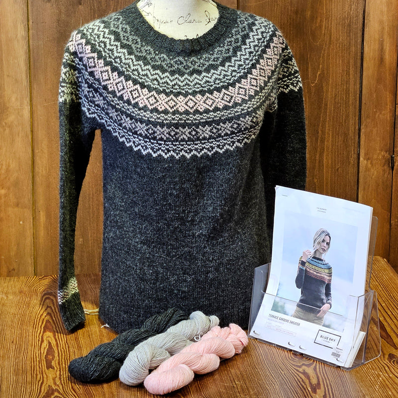 Terrace Gardens Sweater Knit Kit