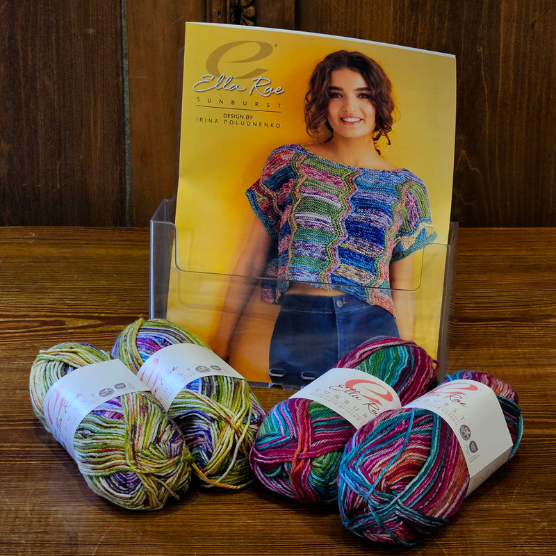 Ella Rae Sunburst Sweater Knit Kit