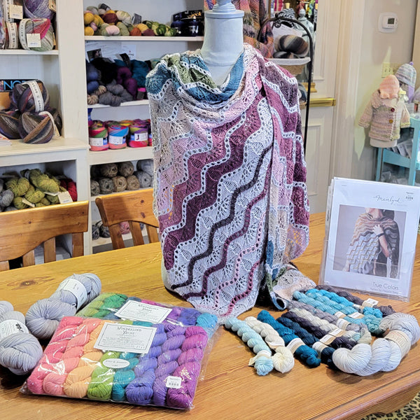 True Colors Shawl Knit Kit