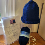 Simple Cap Knit Kit made with Encore Mega