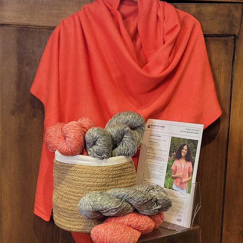 Cap Sleeve Cardigan Knit Kit